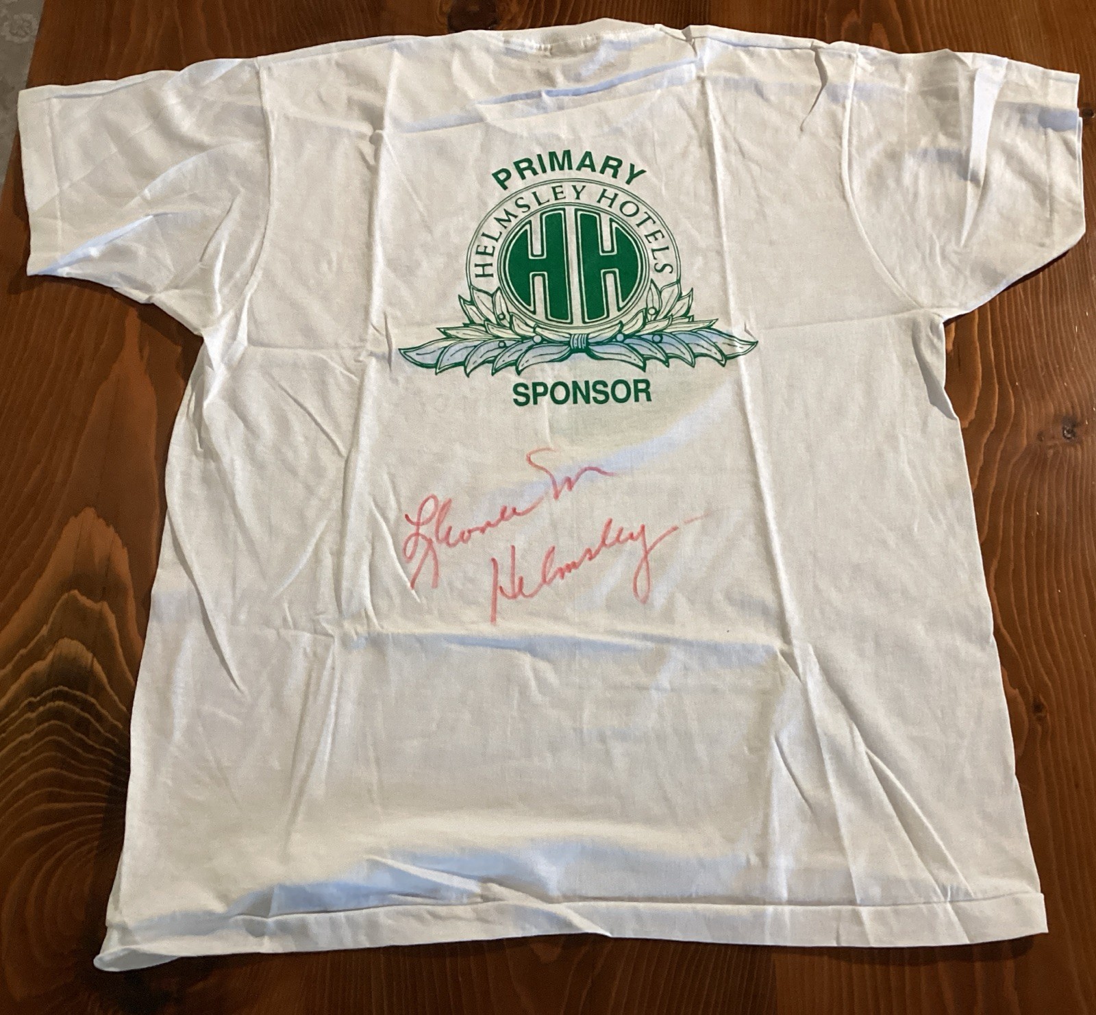 Leona Helmsley - Businesswoman "Queen of Mean" - Autographed Tee Shirt Tshirt