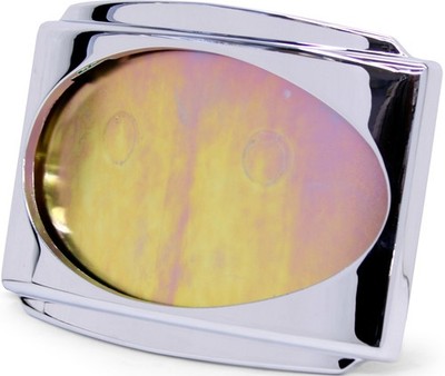 Baggernation Stealth 3 Kennzeichenhalter Kit Chrom #USLP3-C