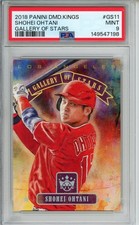 2018 Panini Diamond Kings Gallery Of Stars #GS11 Shohei Ohtani Rookie (RC) PSA 9