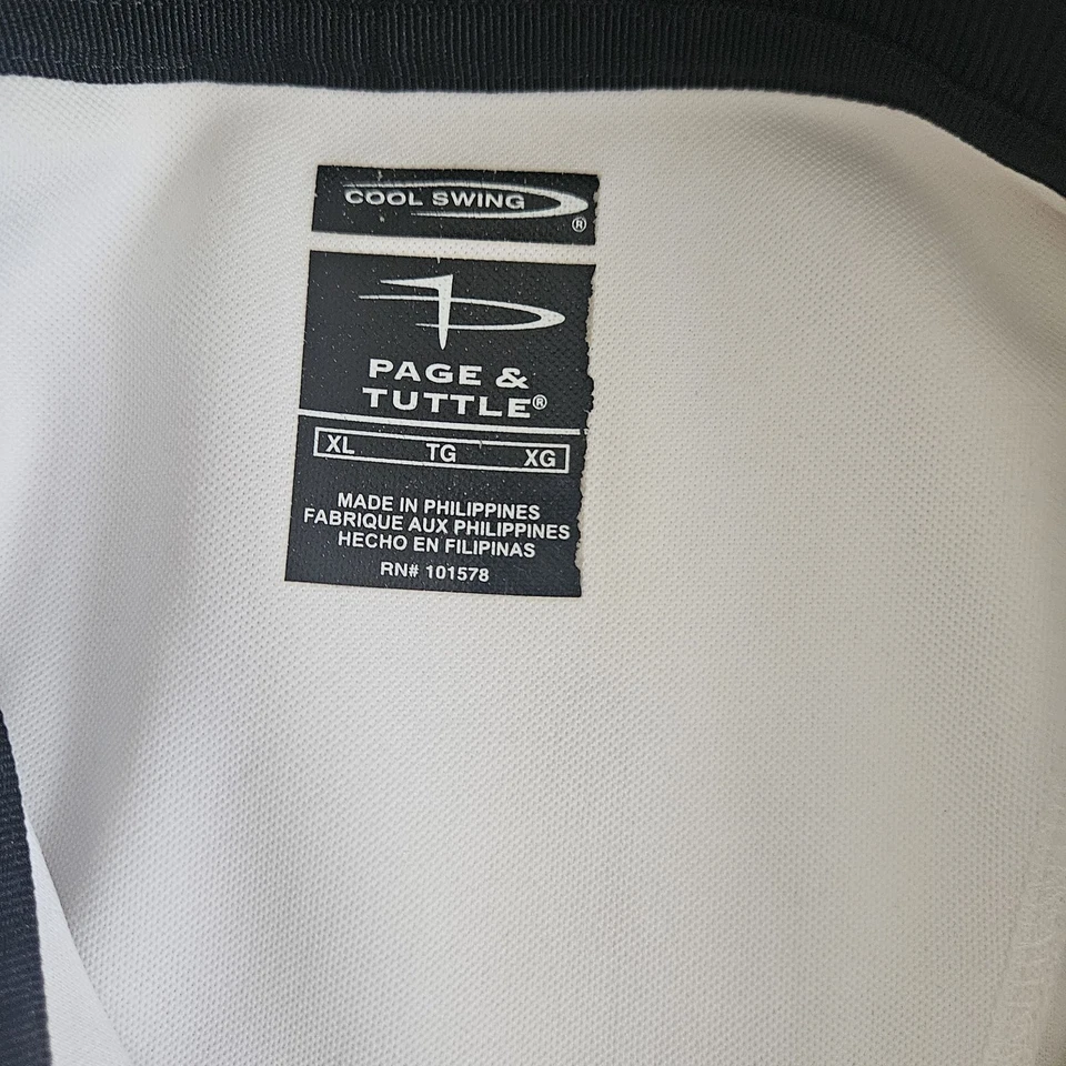 Camisa de Golf Page $ Tuttle Cool Swing XL - Munición Federal Premium Bordada Foto 4 de 4