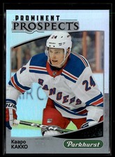 2019-20 Parkhurst Prominent Prospects Kaapo Kakko New York Rangers #PP-4
