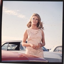 Sheree North The Gypsy Moths 1969 Original 2 1/4 Photo Transparency near cars Sheree North The Gypsy Moths 1969 Original 2 1/4 Photo Transparency near cars