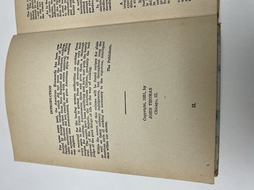 1924 Twentieth Century Cook Book Candy Making Cincinnati Time Star Cookbook Vtg. - Picture 10 of 13