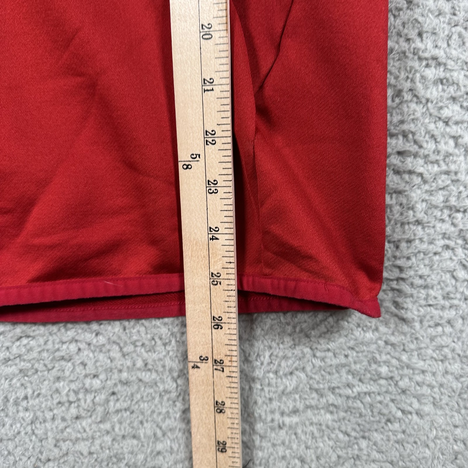 Wisconsin Badgers Shirt Mens Small NCAA Basketball Adidas Climalite Top thumbnail 5