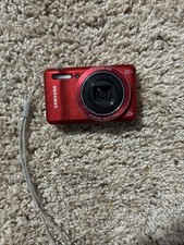 Samsung Red 12X Digital Camera WB35F Wifi Camera UNTESTED-NO CHARGER 