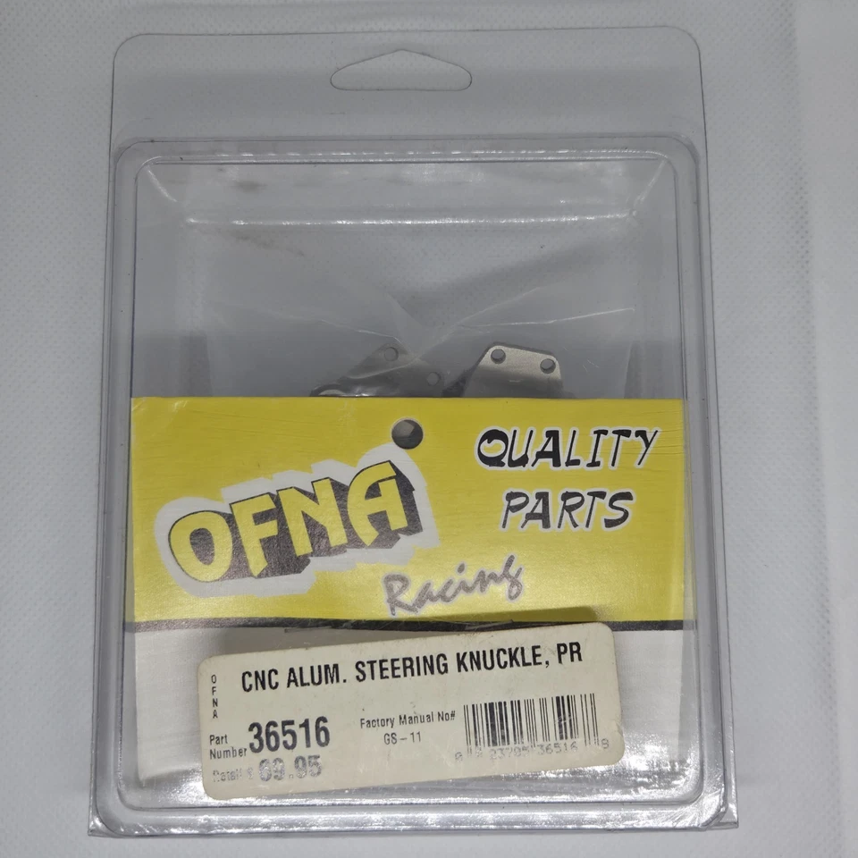OFNA Racing 36516 ~ CNC Aluminum Steering Knuckles PR ~ 9.5 Ravenger Vintage NOS - Image 3 of 3