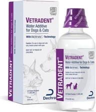 Vetradent Water Additive for Dogs and Cats, 17 oz 17oz