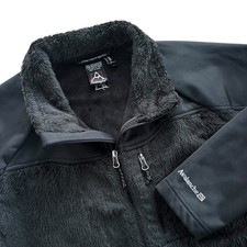 Avalanche Women's Me Black Fleece Full Zip Outdoor Apparel Weather Shield Jacket