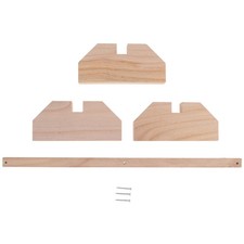 Wooden Perch for Chicken Rooster Bird Roosting Bar Hen Standing Bar 40 cm