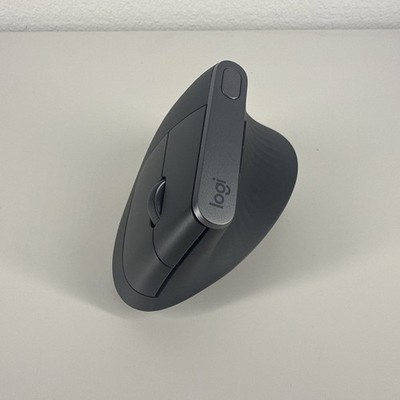 NO DONGLE Logitech MX Vertical Ergonomic Mouse Bluetooth Graphite Tested Working