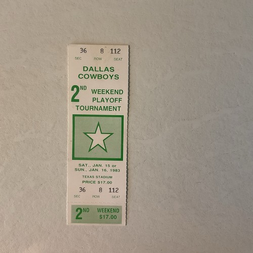 1983 Dallas 2nd Weekend Playoff Tournament, Dallas vs Green Bay, 26-37 Dallas,