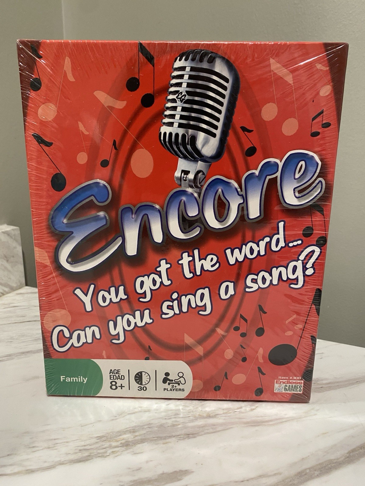 S Encore Board Game Can You Sing A Song? New Sealed 2008 Fam