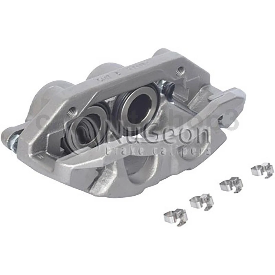 4x pinças de freio dianteiras para carro com linha de mangueira de freio compatível com Dodge Ram 1500 5.7L 4.7L - Imagem 2 de 4