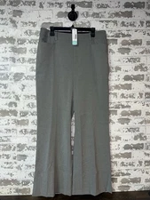 NWT! Fortune + Ivy Braelyn High Rise Flare Pants - Gray Size 16