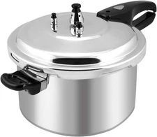 8Qt Pressure Canner Release Valve Aluminum Canning Pot Cooker Pot Stove Top