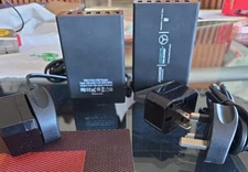 2 Charger Docks 6 Port USB Port Station Australian/USA Charging Plugs Lot of 2