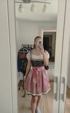 Kr&uuml;ger Madl Dirndl Damen Gr. 36 schwarz/rosa/gold