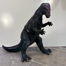 HALOSAURUS DINOSAUR FIGURE TOY PACHYECEP 1996 PACHYCEPHALOSAURUS 8.5  X 10" RARE