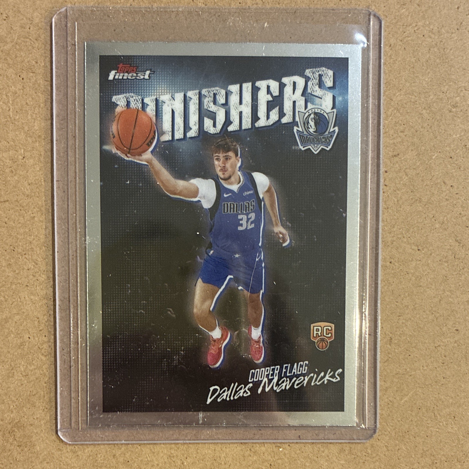 Topps Finest 2025-26 Cooper Flagg Finishers Insert #FI-8 Mavericks RC