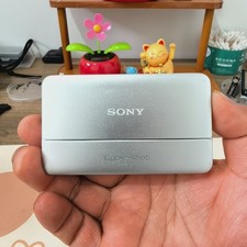 Sony Cyber-shot DSC-TX55 Digital Camera Silver 5x Optical Zoom 16.2 MP AF Lock