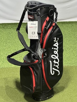 Titleist Players 4 StaDry Stand Carry Golf Bag TB23SX2 Black/Black