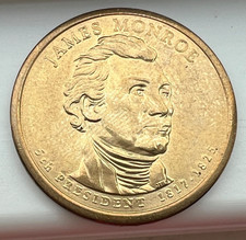 James Monroe 1817 - 1825  Dollar Coin  2008 D 