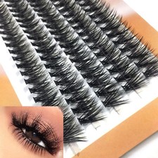 10D/20D/30D/40D Thick Cluster False Eyelashes Natural Soft Individual Lashes