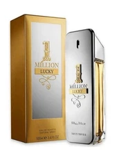 New  Eau de Toilette One  (1)  Million Lucky 3.4 oz
