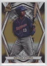 2022 Bowman Draft Invicta Gold Refractor 24/50 Bryan Acuna Acuña #BI-21 0y2q