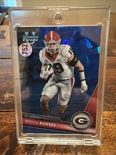 2023 Bowman University Chrome Sapphire Edition - Brock Bowers #50 (RC)