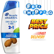 Head and Shoulders 2 in 1 Dandruff Shampoo and Conditioner,Dry Scalp Care,8.45oz 0.84 per fl oz