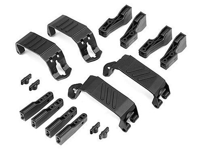 HPI Akku Box Halter/Halterung Set
