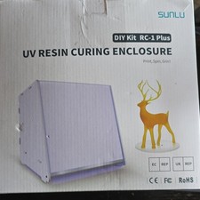 Sunlu Kit Hágalo Usted Mismo RC-1 Plus Caja de Curado de Resina UV Modelo Universal