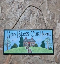God Bless Our Home Sign