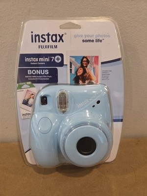 Fujifilm Instax Mini 7+ Instant Camera - Light Blue