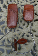 Vintage Minox subminiature camera, Spy Camera Light Meter Case Chains