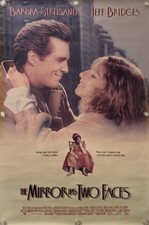 THE MIRROR HAS TWO FACES Original One Sheet Movie Poster - 1996 - STREISAND
