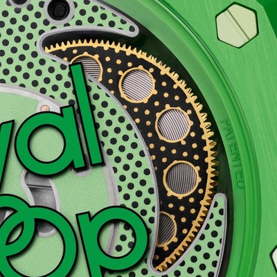 時計 Swatch x Audemars Piguet  Pop Green Swatch x Audemars Piguet Royal Pop Green Eight 
