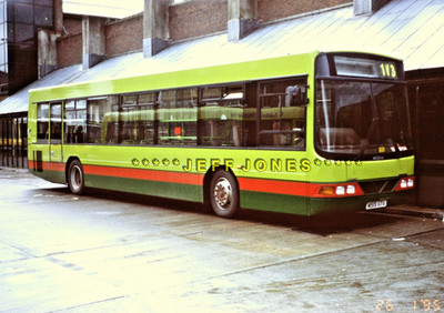 ORIGINAL BUSFOLIE 14897 - LondonCountry LANCE/WRIGHT 519 M519KPA Guildford 26.1.95