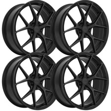 Set-4 Mrr Fs6 19x8.5 5x112 Matte Black 25mm Wheels Rims 19 Inch Set-4 Mrr Fs6 19x8.5 5x112 Matte Black 25mm Wheels Rims 19 Inch