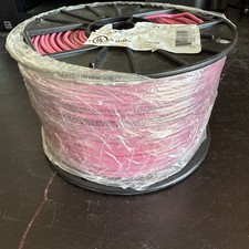 Southwire 24486301 Building Wire, THHN, 14 AWG, 500 Ft, Pink, Nylon Jacket, PVC