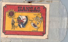 Kansas Vintage Decal 1960s NEW