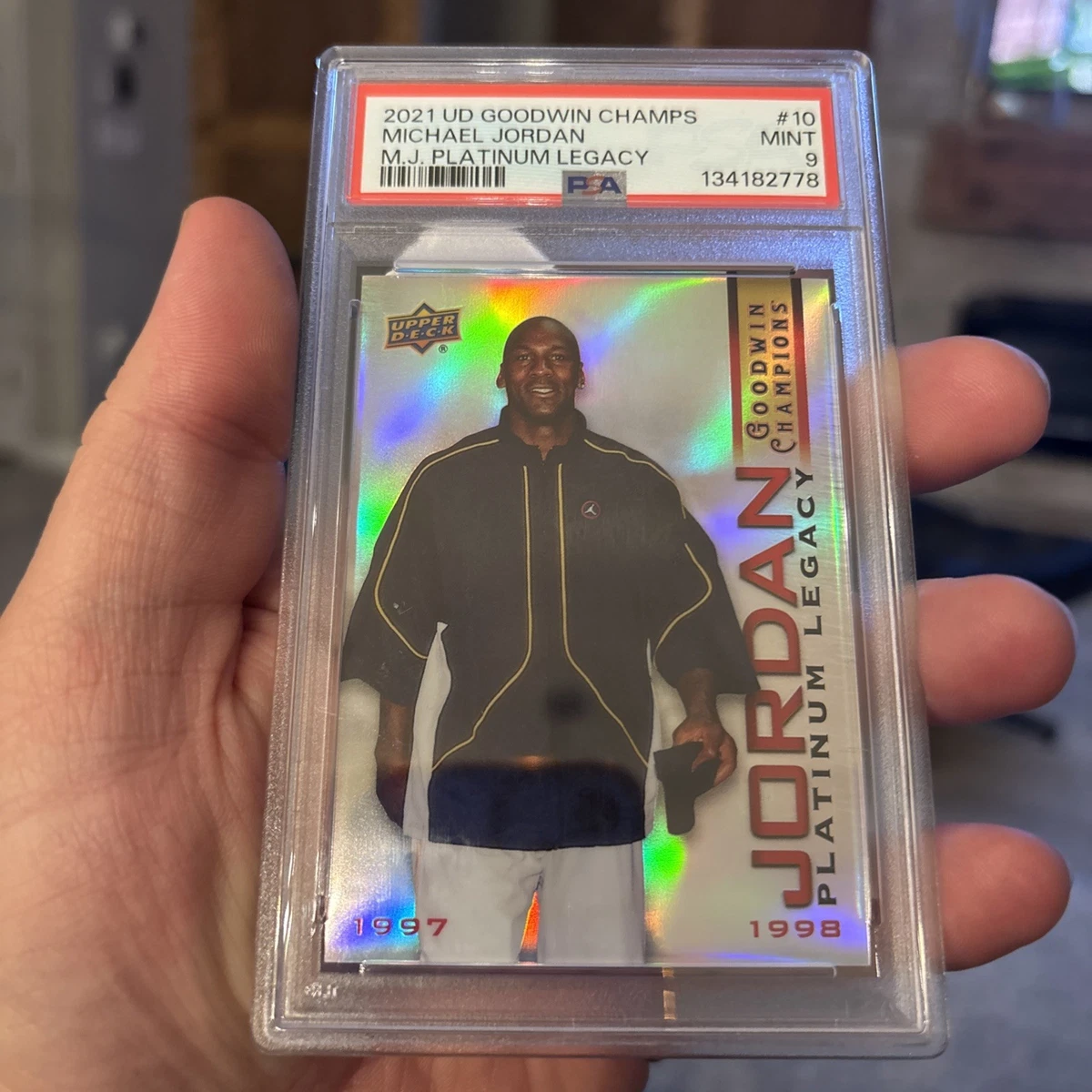 2021 Upper Deck Goodwin Champions - Michael Jordan #MJP-10 for