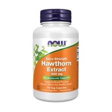 Hawthorn Extract 90 Veg Caps 600 mg by Now Foods