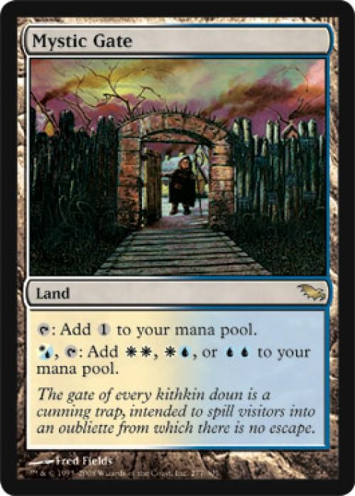 MTG English Mystic Gate NM Normal Shadowmoor