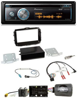 Pioneer Lenkrad DAB USB CD Bluetooth Autoradio für Alfa Giulietta 13-21 piano-sc - Bild 1 von 4