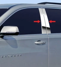 Chrome Stainless Steel Pillar Post Trim Molding Fit 2018-2025 Chevy Traverse 4PC