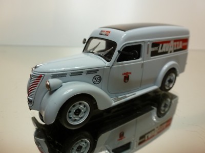 ALTAYA IXO FIAT 1100 VAN - LAVAZZA TORINO - PALE BLUE 1:43 - EXCELLENT - 37