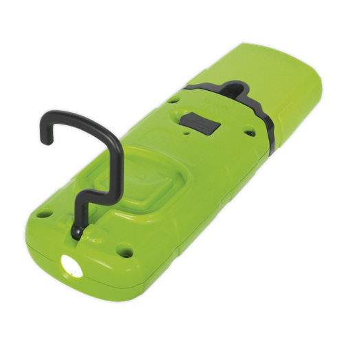 Sealey LED3601G Rechargeable 360° Inspection Lamp 3w COB 1w LED Green Lithium - Picture 9 of 11