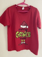 XS Merry Grinch Christmas T Shirt